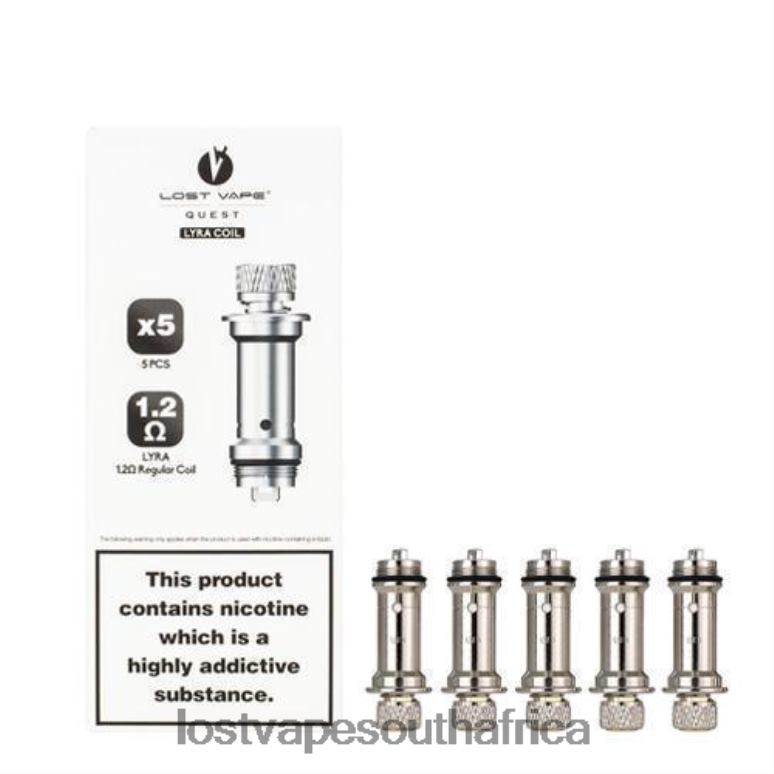 Lost Vape Cape Town - 2BFN6432 Lost Vape Lyra Replacement Coils (5-Pack) Regular Coil 1.2ohm