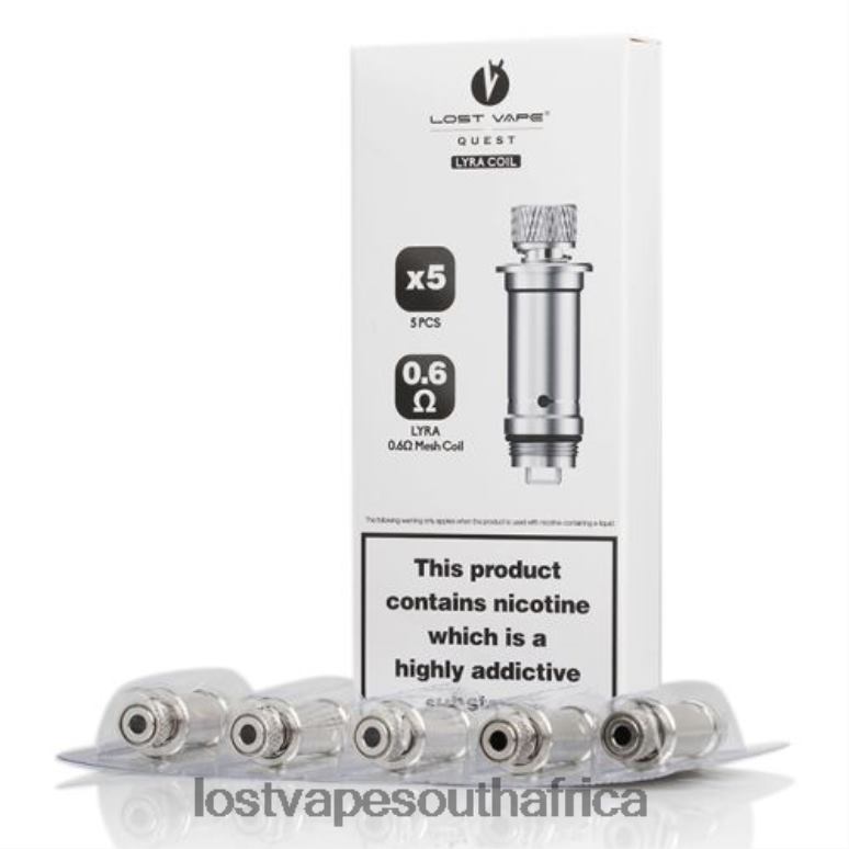Lost Vape South Africa - 2BFN6391 Lost Vape Lyra Replacement Coils (5-Pack) Mesh Coil 0.6ohm