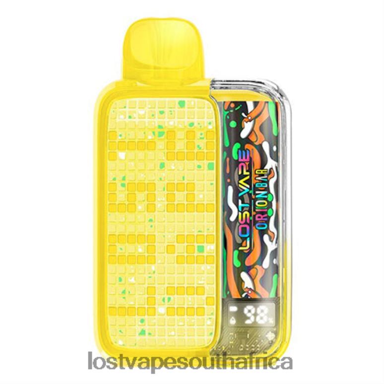 Lost Vape Flavors South Africa - 2BFN6278 Lost Vape Orion Bar Disposable 10000 Puff 20mL 50mg Pineapple Lemonade