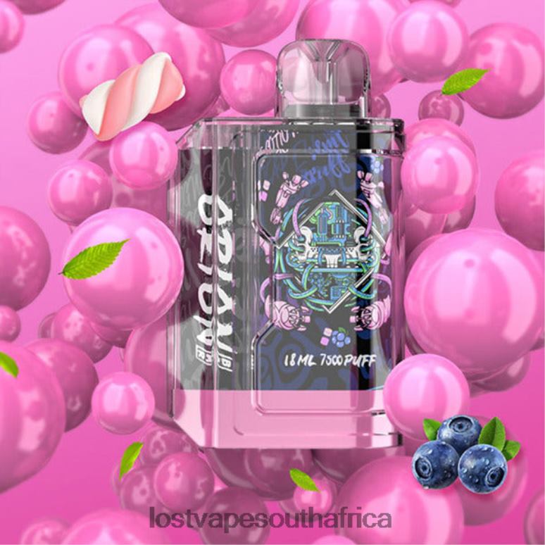 Lost Vape Flavors South Africa - 2BFN678 Lost Vape Orion Bar Disposable | 7500 Puff | 18mL | 50mg Blue Cotton Candy