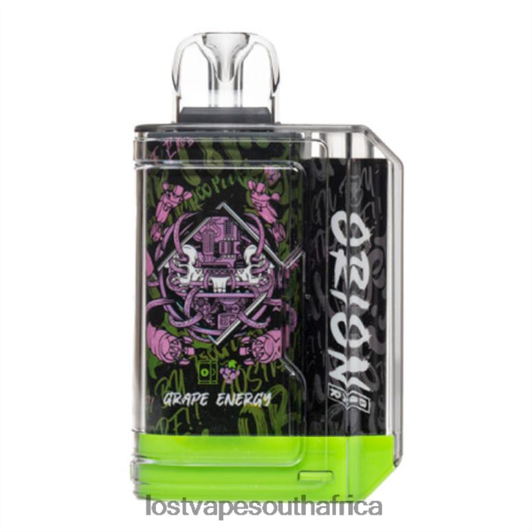 Lost Vape Review South Africa - 2BFN660 Lost Vape Orion Bar Disposable | 7500 Puff | 18mL | 50mg Grape Energy