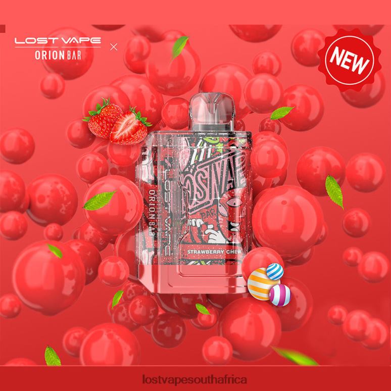 Lost Vape South Africa - 2BFN691 Lost Vape Orion Bar Disposable | 7500 Puff | 18mL | 50mg Strawberry Chew