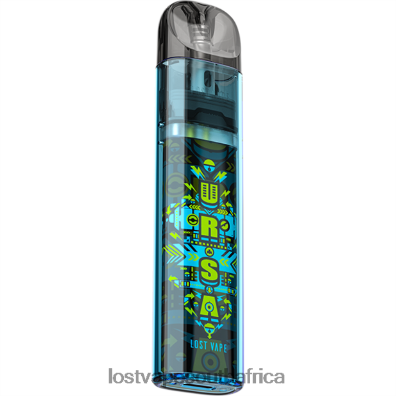 Lost Vape Flavors South Africa - 2BFN6258 Lost Vape URSA Nano Art Pod Kit Aqua Blue X Pachinko Art