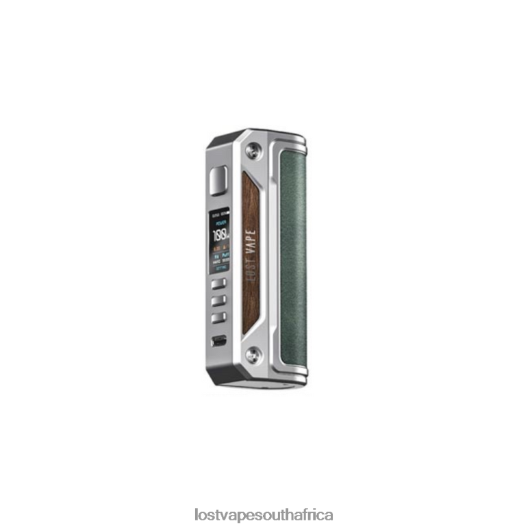 Lost Vape Cape Town - 2BFN622 Lost Vape Thelema Solo 100W Mod SS/Mineral Green