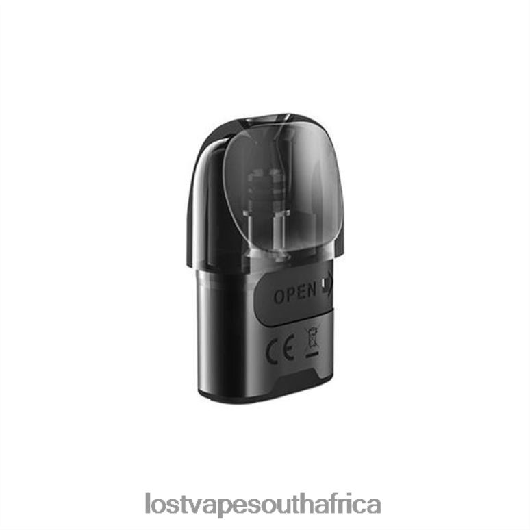 Lost Vape Flavors South Africa - 2BFN618 Lost Vape URSA Replacement Pods Black (2.5ML Empty Pod Cartridge)